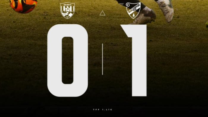 Vanspor, Evinde Üzgün:0-1!