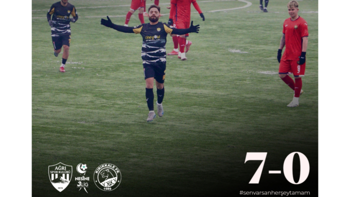 Ağrı 1970, Kırıkkale'yı Parçaladı:7-0!