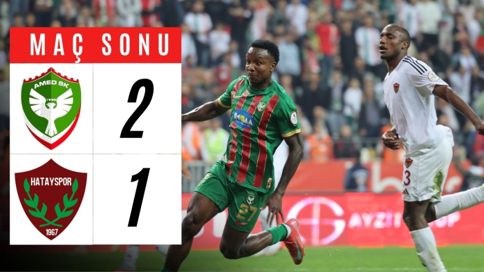 Amedspor 2-1 Hatayspor